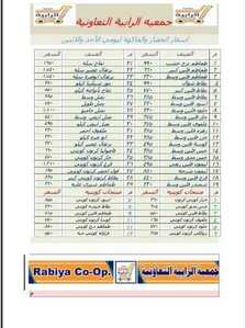 عروض جمعية الرابية التعاونية الكويت 23/2/2020